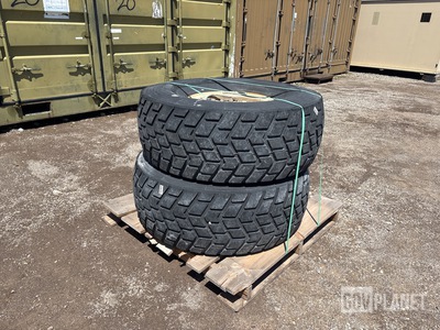 (2) Sand Trail 450/80R20 M.O.V. Tires w/Wheels