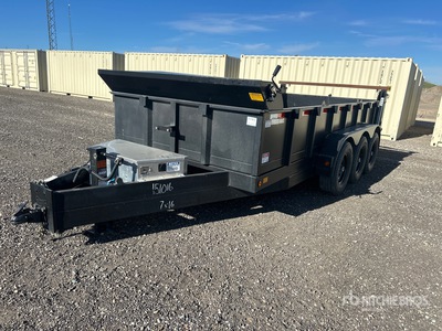 2026 Canada Trailers DT8316-21KTR 16 ft Tri/A Dump Utility Trailer (Unused)