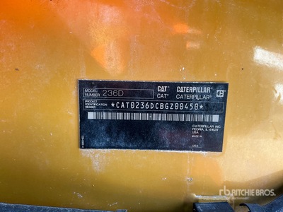 2014 Cat 236D Skid Steer Loader