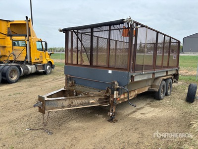 2022 Brandt 16 ft Tri/A Rimorchio Leggero Ribaltabile