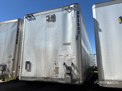 2016 Vanguard VXP 53 ft x 102 in T/A Van Trailer