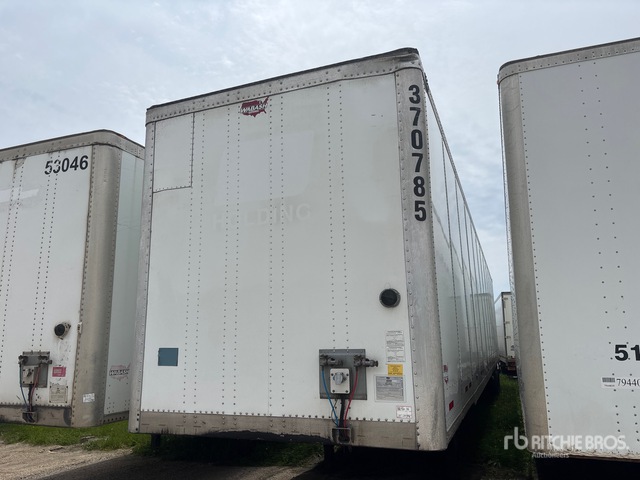 2023 Wabash DVLSHPC 53 ft x 102 in T/A Van Trailer