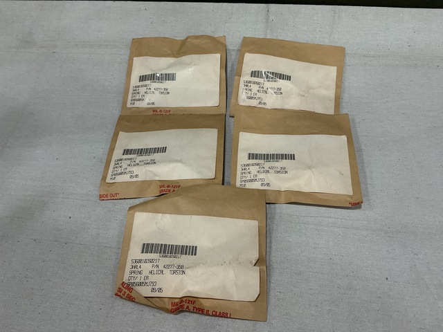 (40) Goodrich 42277-358 Torsion Helical Springs