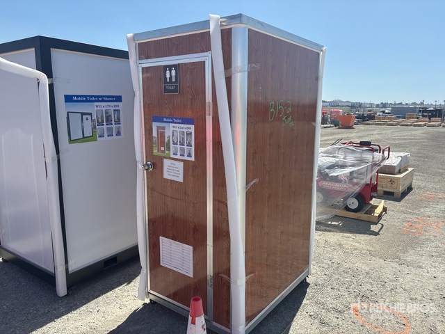 3 ft 4 in x 4 ft 3 in 1 Person Portable Toilet (Unused)