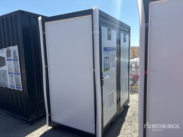 6 ft 7 in x 3 ft 11 in Portable Toilet