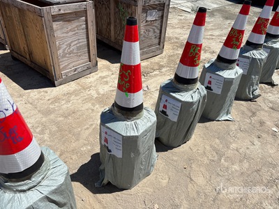 Quantity of (20) 15 in x 27 in Traffic Cones (Unused)