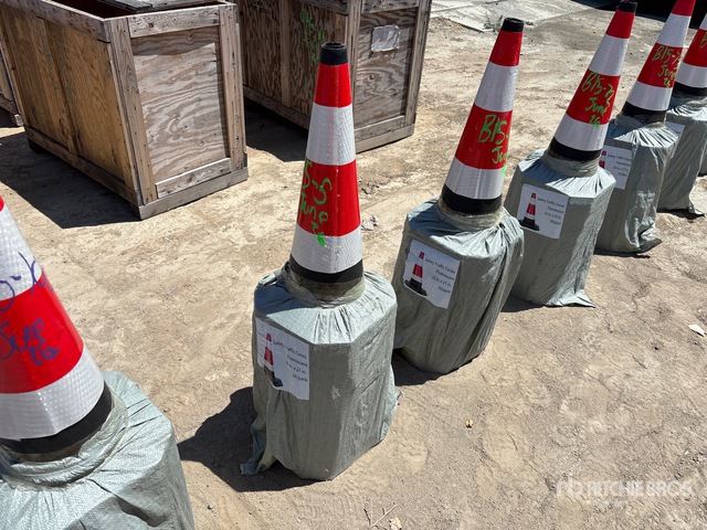 Quantity of (20) 15 in x 27 in Traffic Cones (Unused)