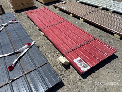 Quantity of (30) 12 ft x 3 ft Polycarbonate Roof Panel (Unused)