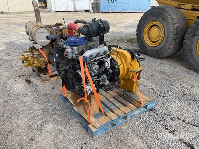 Motor y Transmision / Engine and Transmission Backhoe Attachment