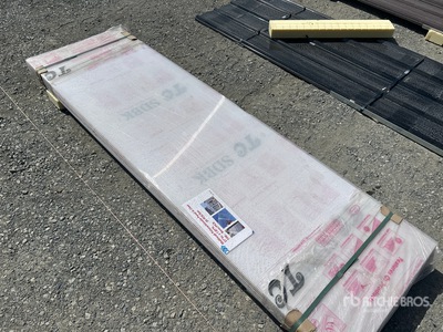 Quantity of (20) 27 In. x 8 Ft. (6mm) Multi-wall Polycarbonate Pane in Clear (Unused)