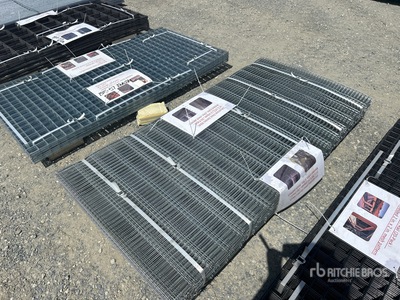 Quantity of (50) 36 In. × 72 In. Metal Steel Wire Mesh Sheet