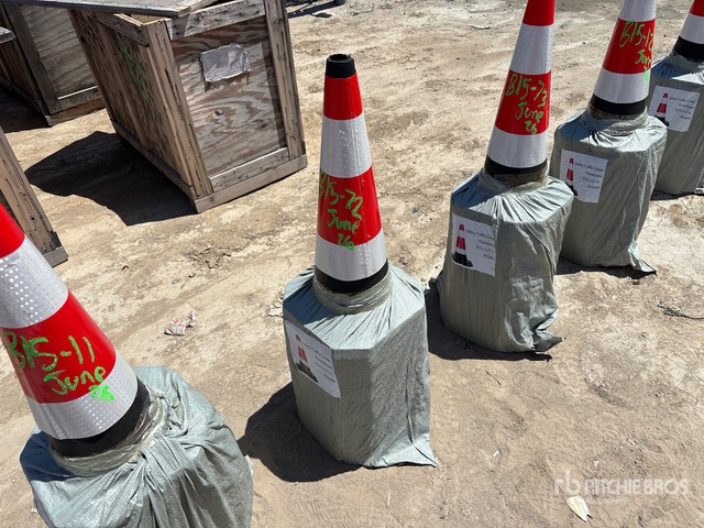 Quantity of (20) 15 in x 27 in Traffic Cones (Unused)