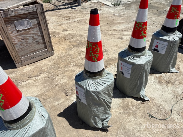Quantity of (20) 15 in x 27 in Traffic Cones (Unused)