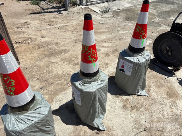 Quantity of (20) 15 in x 27 in Traffic Cones (Unused)