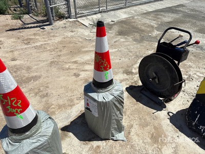 Quantity of (20) 15 in x 27 in Traffic Cones (Unused)