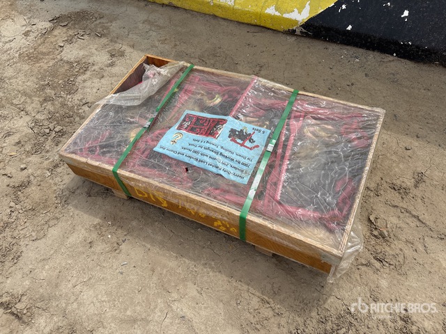 Quantity of (5) Heavy-Duty Ratchet Load Binders and Chains (Unused)