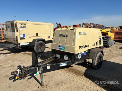 2018 Doosan C185WDZ-T4F Mobile Air Compressor (Inoperable)