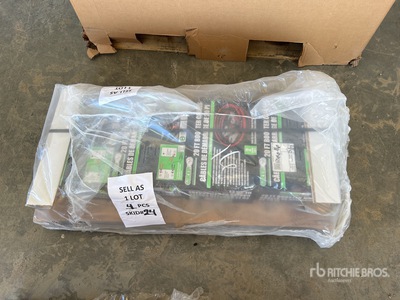 Quantity of (4) 1 Gauge 20 ft Heavy Duty Booster Cable