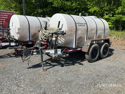 2011 Wylie 1000 gal T/A Water Tank Trailer