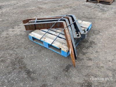 Quantity of (4) Palettengabeln für Teleskoplader