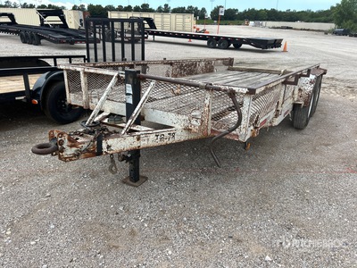 1998 Shopmade Utility 18 ft T/A Utility Trailer