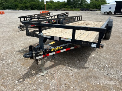 2019 Big Tex 14Pl-20BK 20 ft T/A ユーティリティトレーラー