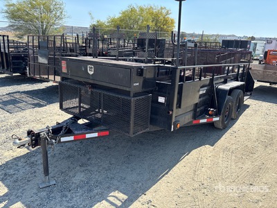 2015 Millerbilt 14 ft T/A Geräteanhänger