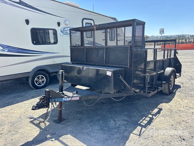 1999 10 ft S/A Equipment Trailer