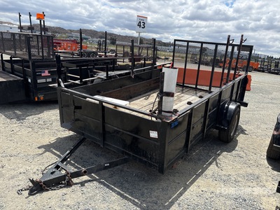 2013 San Diego Custom Trailer 12 ft S/A Equipment Trailer