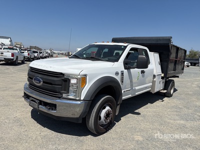 2017 Ford F-450 4x2 Extended Cab شاحنة قلابة حمولة خفيفة