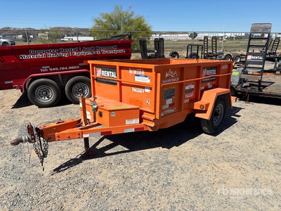 2019 Snake River 7 ft 9 in S/A Dump Utility Trailer