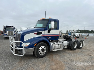 2017 Peterbilt 579 6x4 T/A Day Cab Truck Tractor