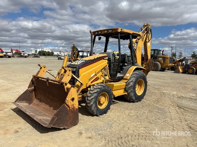 2001 Cat 420D 4x4 Retroexcavadora