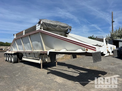 2001 Red River Quad/A Belly Dump Trailer