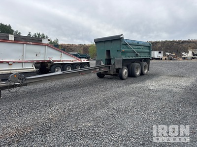 1990 (unverified) Truckweld Tri/A End Dump Trailer