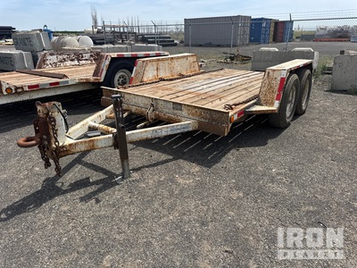1989 Trail King TK6U T/A Equipment Trailer