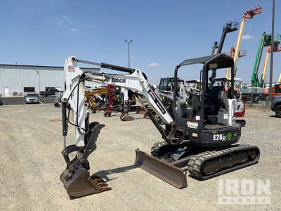 2019 Bobcat E26 Mini Excavadora