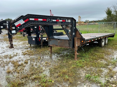 2014 PJ Trailers 22 ft T/A Gooseneck Remorque pour équipement