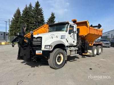 2014 Mack 400 6x4 Snow Plow Truck