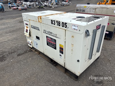 2018 Kubota SQ-1210 20 KW Generator Set