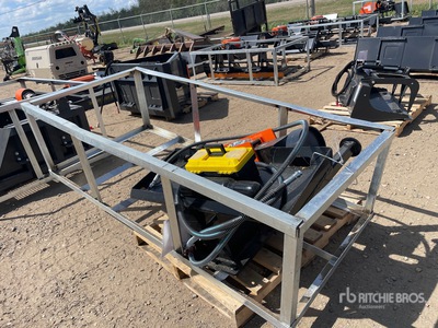 2026 Wolverine PD-12-08D Skid Steer Post Driver (Unused)