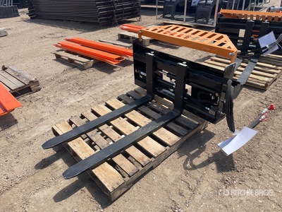 2026 Wolverine PFA-11-3300G 47 in Skid Steer Forks (Unused)