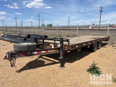 2014 PJ Trailer 8 I BEAM DECKOVER T/A T/A