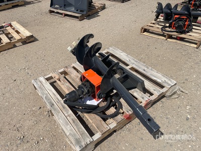 2026 Wolverine MAD-12-12D 12 in Mini Skid Steer Auger (Unused)