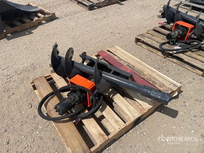 2026 Wolverine MAD-12-12D 12 in Mini Skid Steer Auger (Unused)
