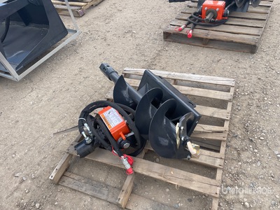 2026 Wolverine MAD-12-12D 12 in Mini Skid Steer Auger (Unused)