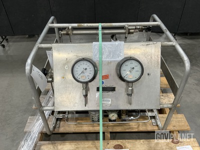 Haskel Hydraulic Vacuum Pump Assembly
