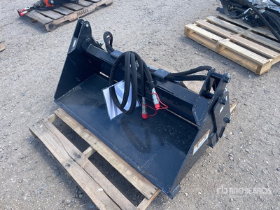 2026 Wolverine MCB-11-48W 48 in Multi-Purpose Mini Skid Steer Bucket (Unused)