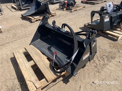 2026 Wolverine MCB-11-48W 48 in Multi-Purpose Mini Skid Steer Bucket (Unused)