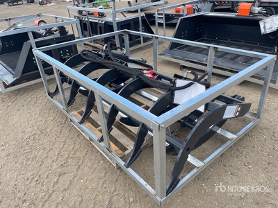 2026 Wolverine SBG-13-72W 72 in Brush Skid Steer Grapple (Unused)